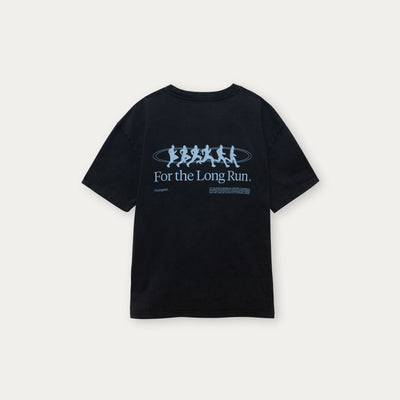 For the Long Run® Motion T-Shirt – Washed Black