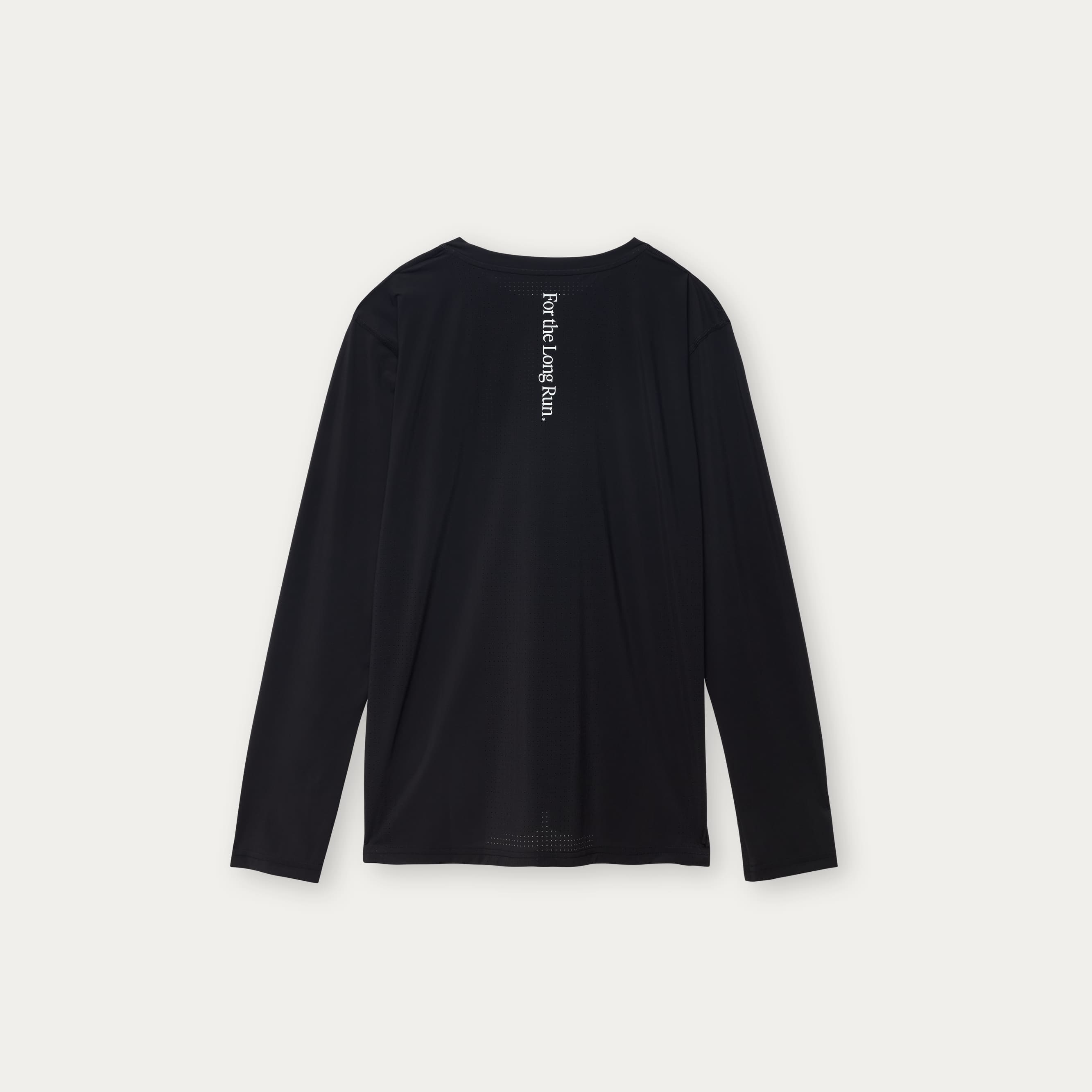 tofubeats 「RUN」Long Sleeve T-Shirt BLACK 10th anniv. 「RUN」Long Sleeve T-Shirt BLACK – ワーナー
