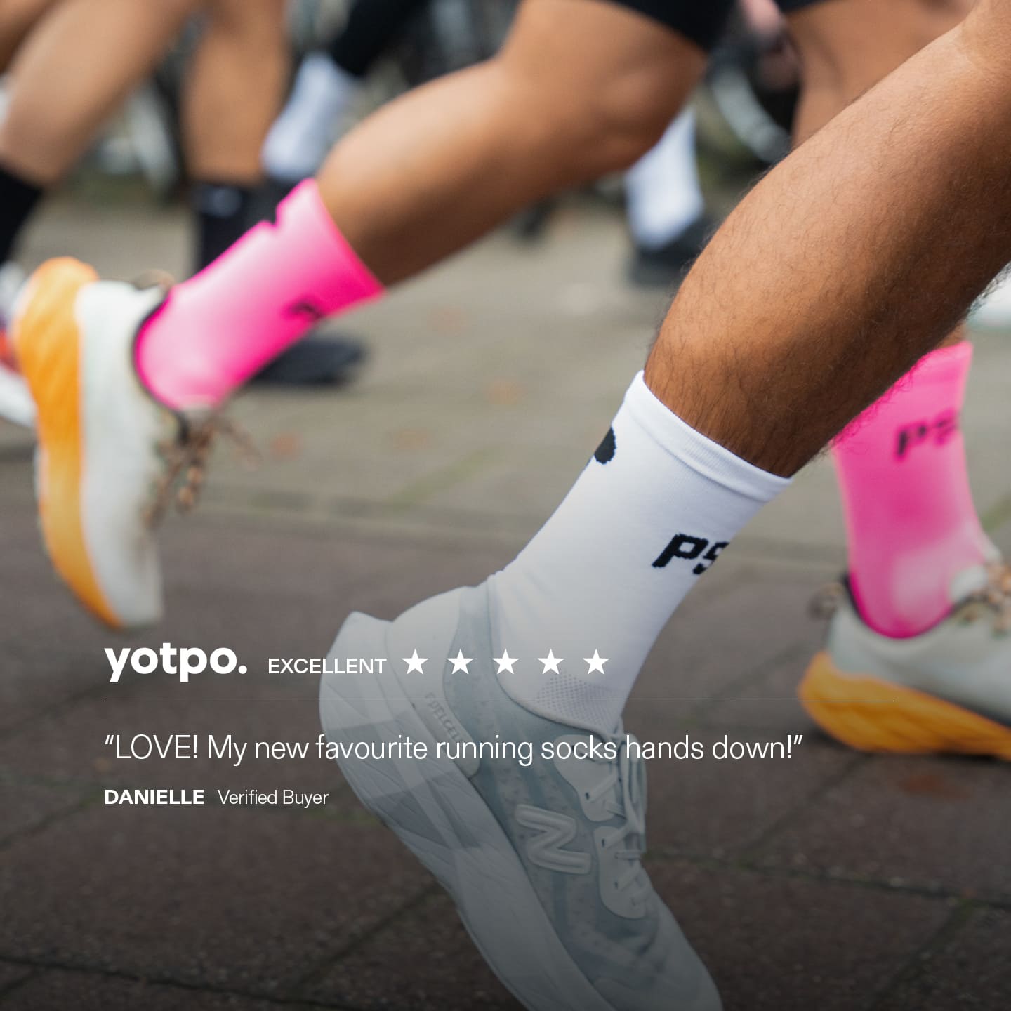 Performance Running Socks - Orange