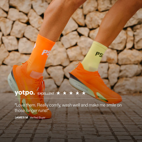 Performance Running Socks - Orange - PSRC