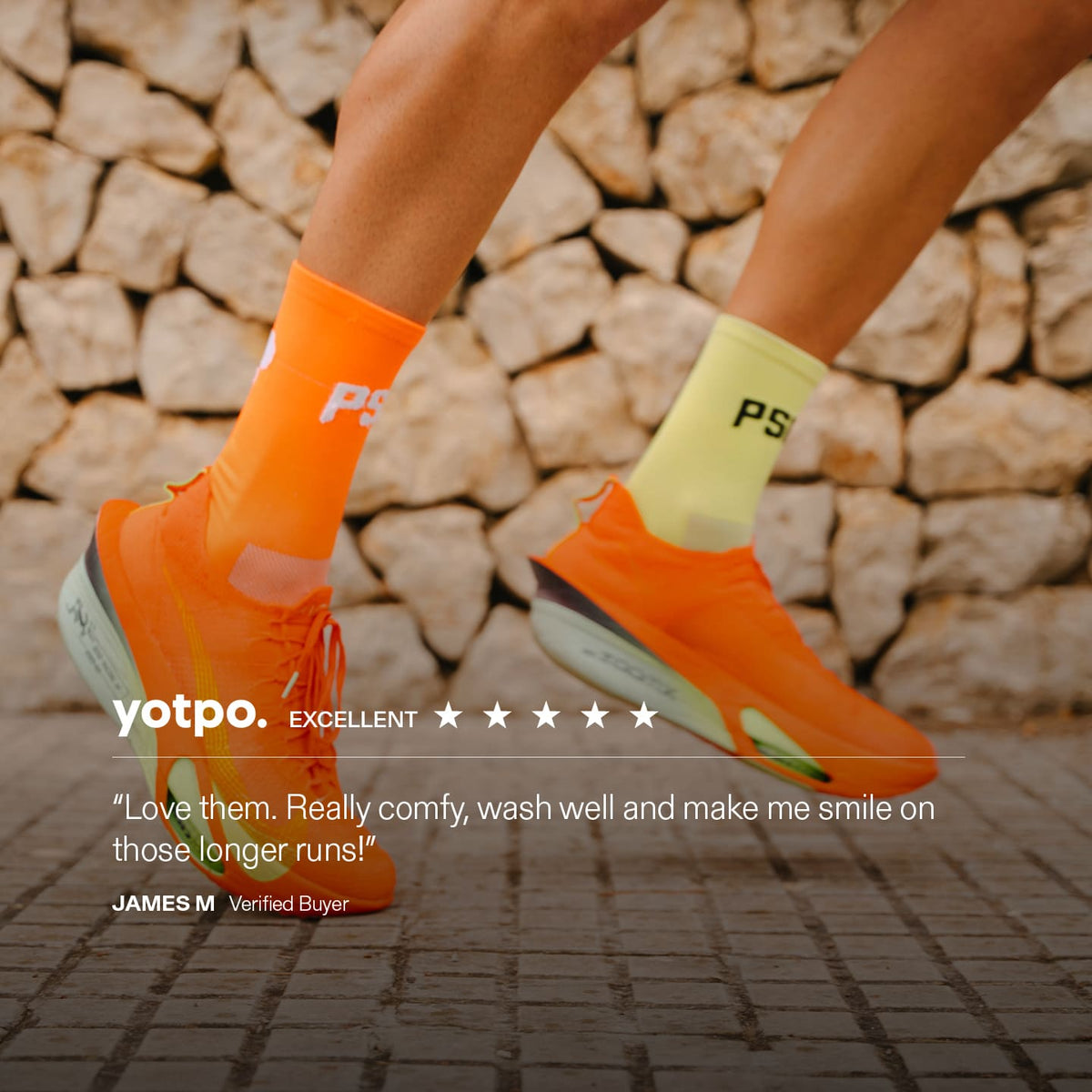 Performance Ankle Socks - Yellow