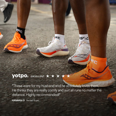 Performance Running Socks - Neon Pink