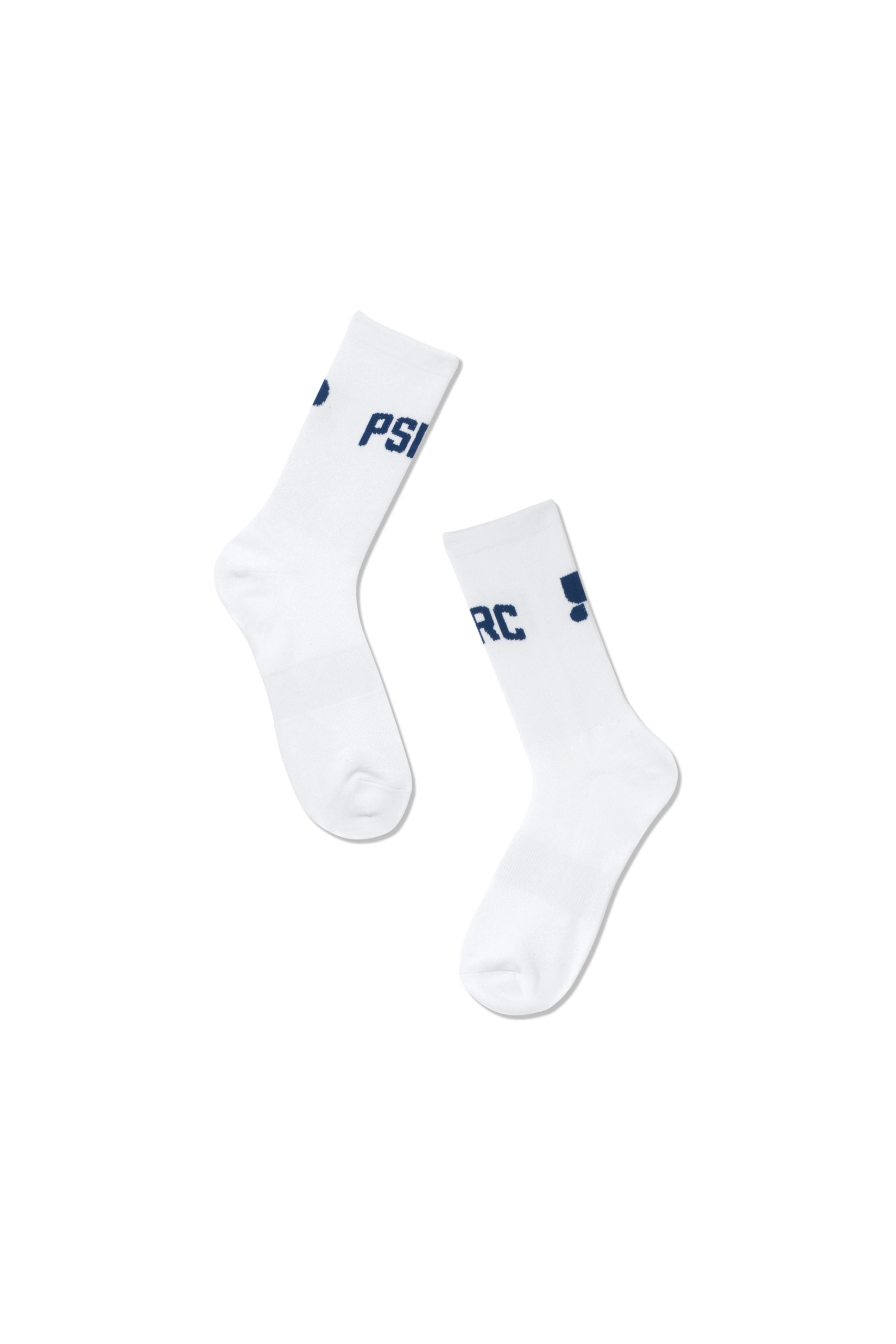 Performance Running Socks - White/Navy