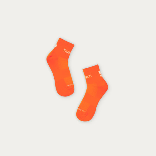 Performance Ankle Socks - Orange