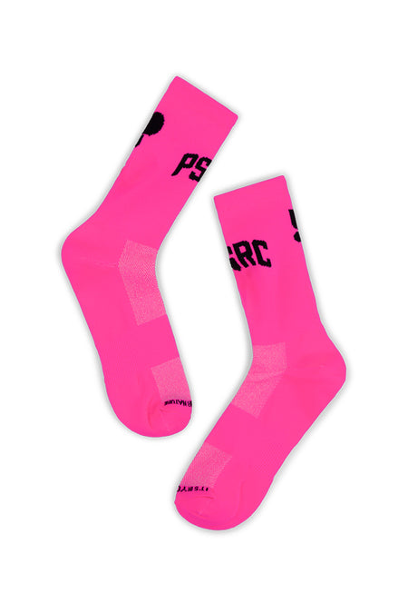 Performance Running Socks - Neon Pink