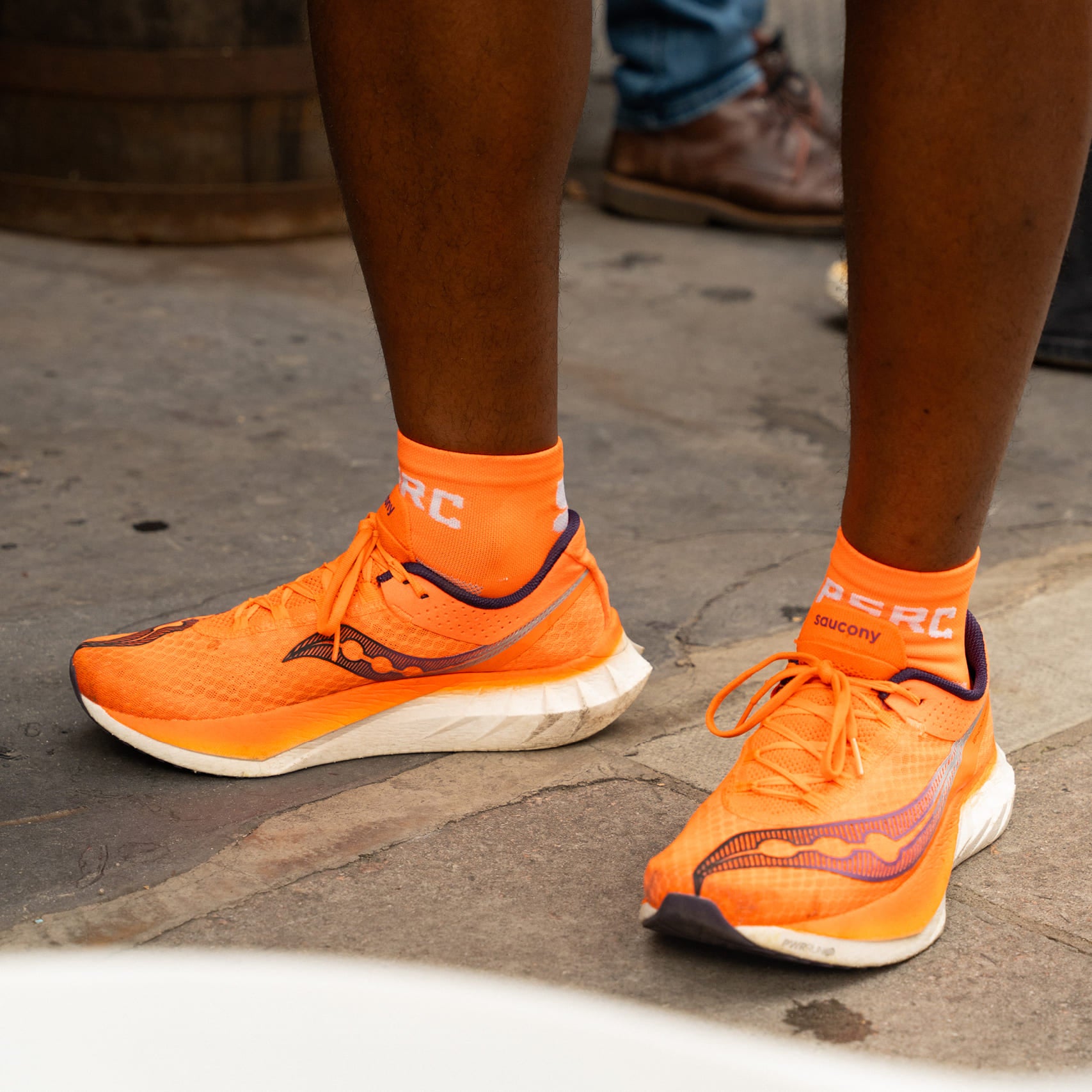 Performance Ankle Socks - Orange