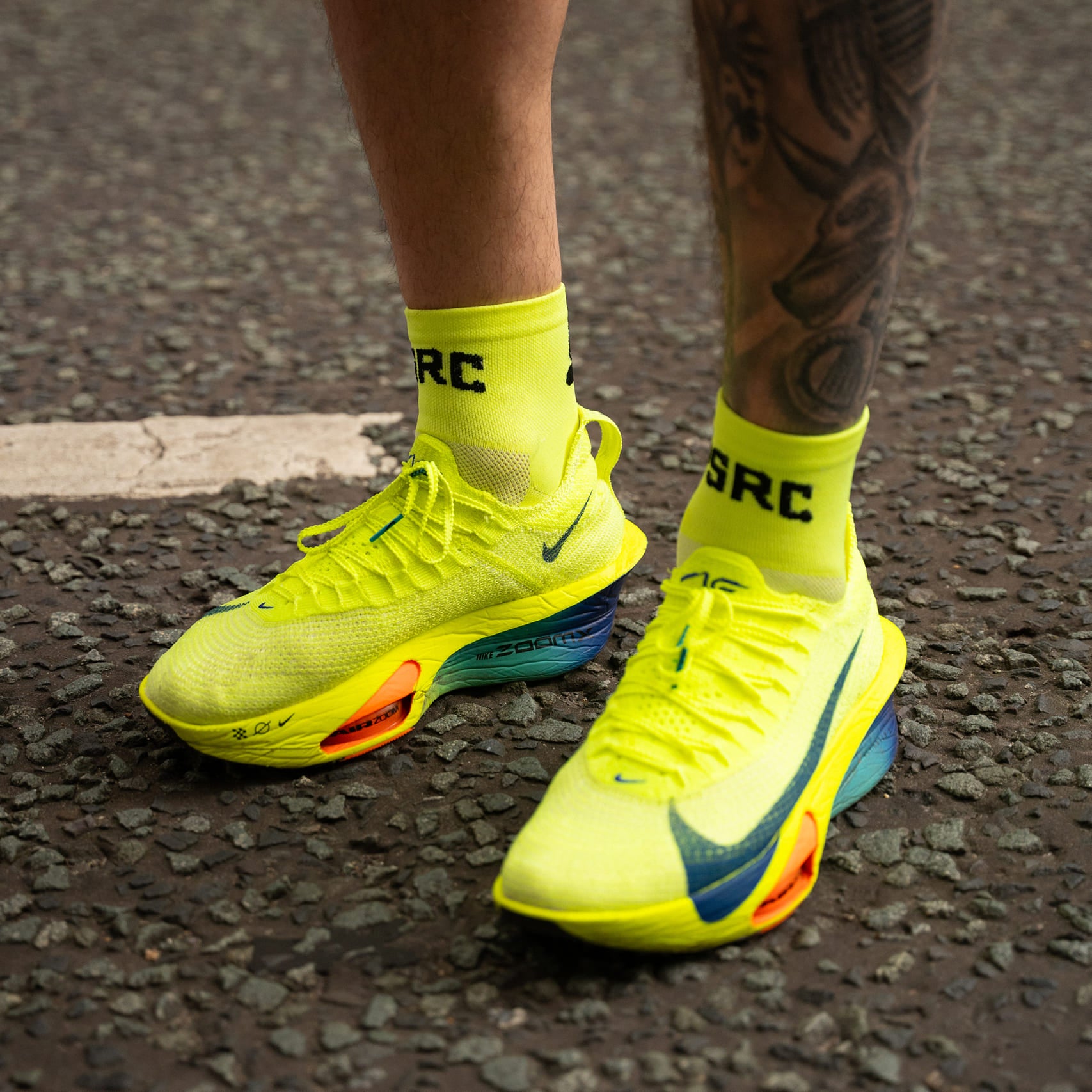 Performance Ankle Socks - Yellow
