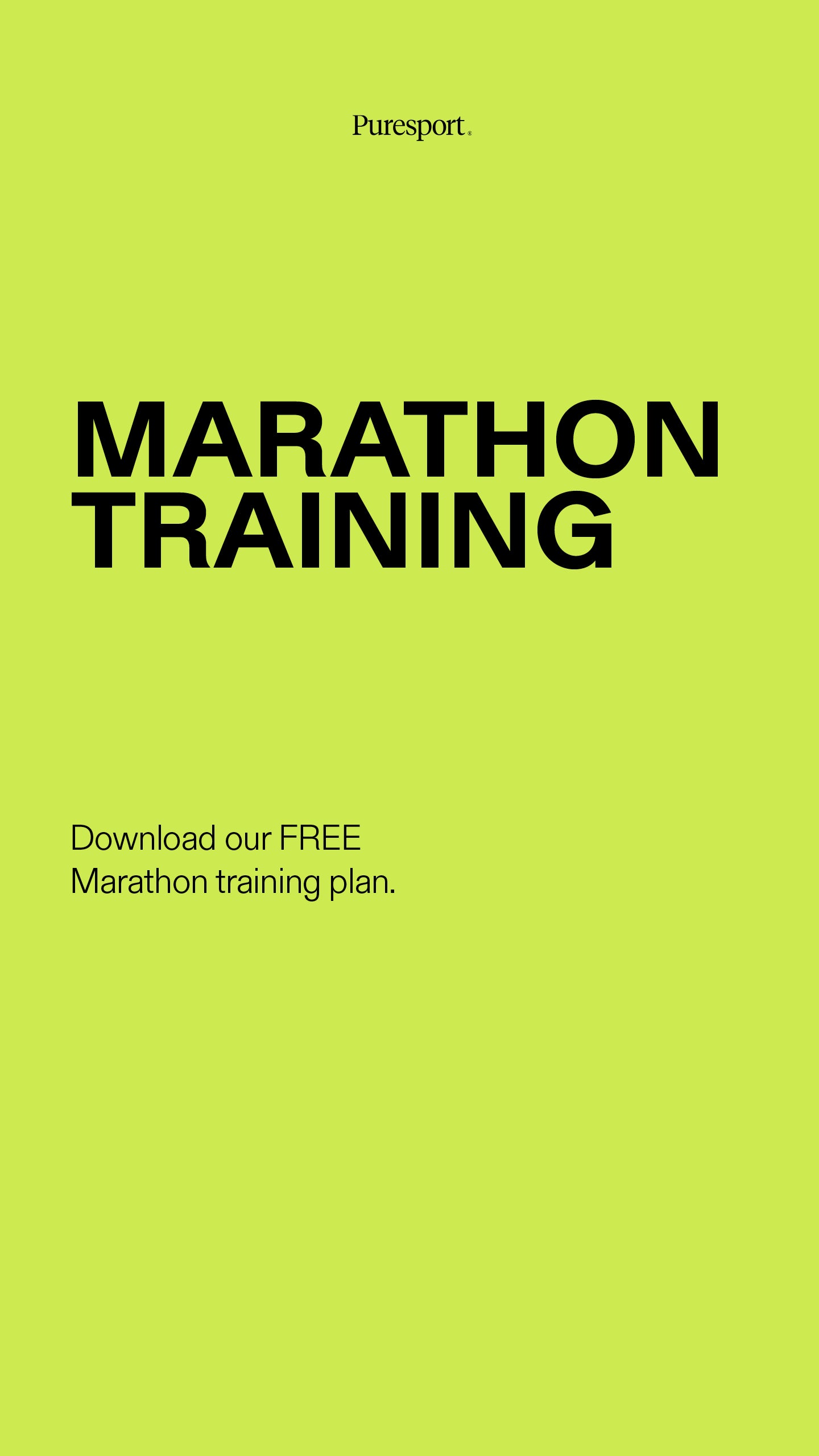 16-Week Marathon Plan