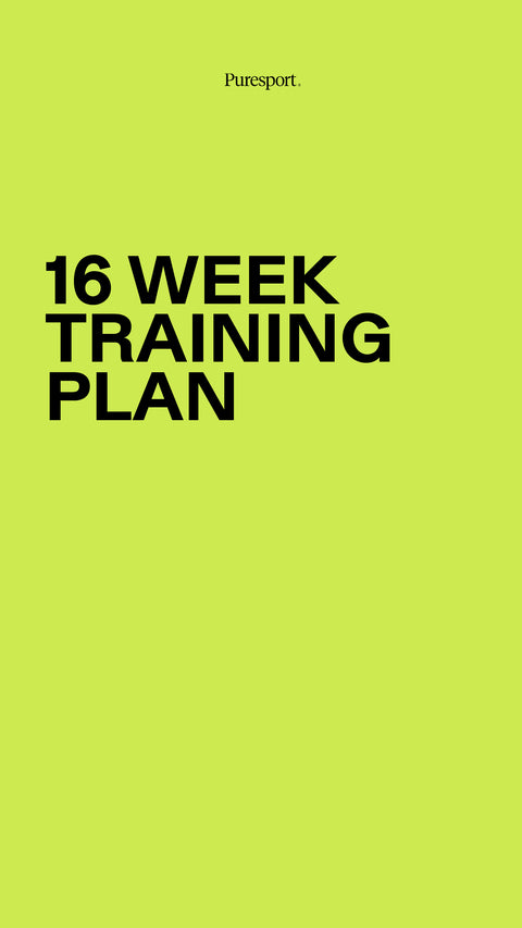 16-Week Marathon Plan