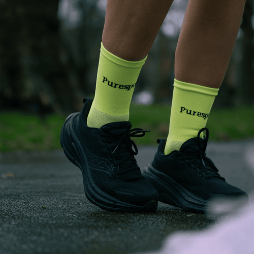Performance Running Socks - Yellow