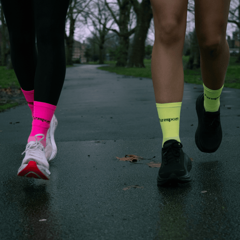 Performance Running Socks - Yellow