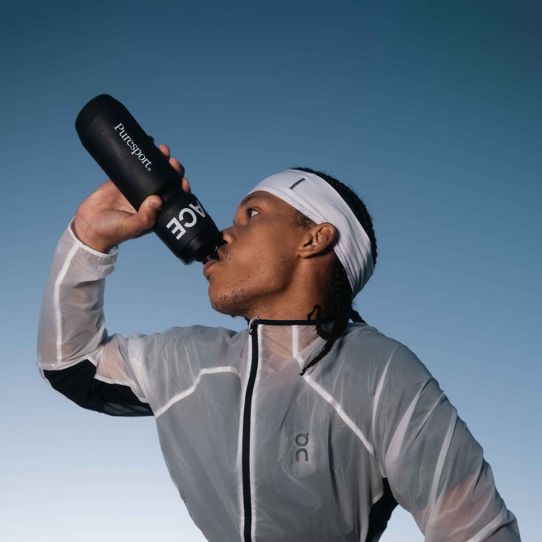 Sports Bottle - Matte Black