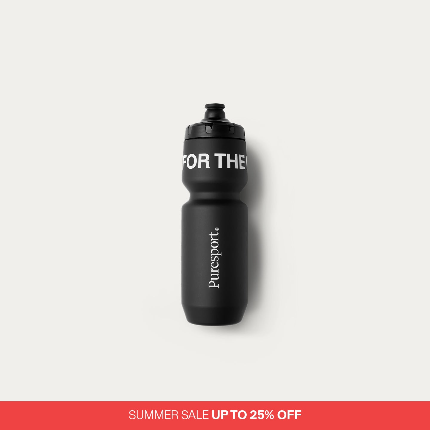 Sports Bottle - Matte Black