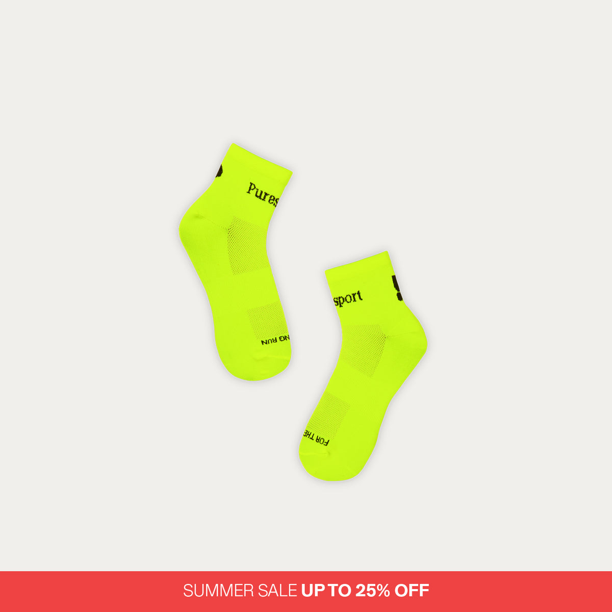 Performance Ankle Socks - Yellow