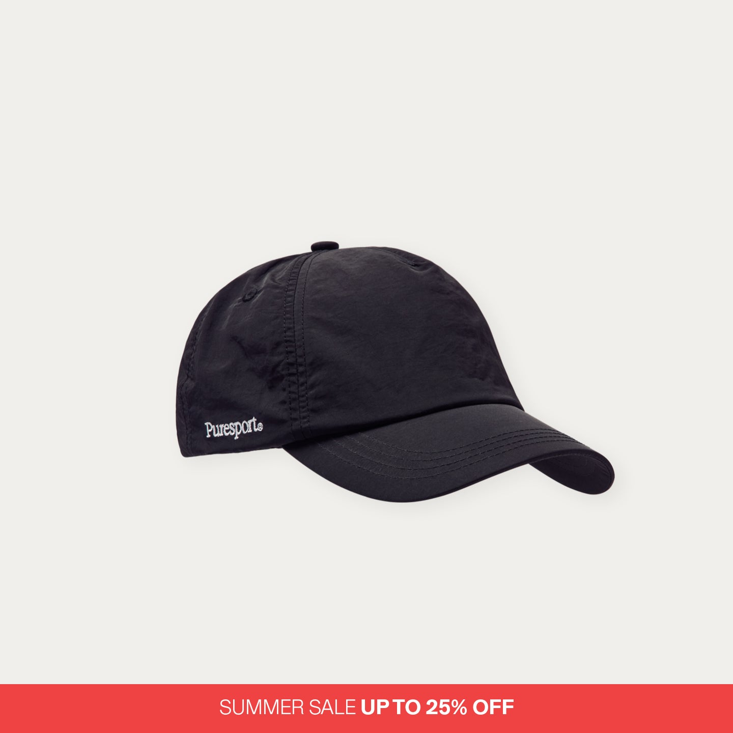 Running Cap - Black
