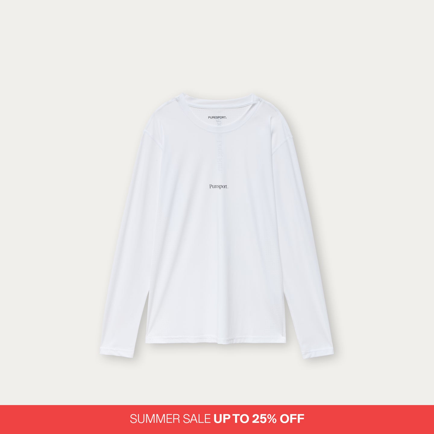 Performance Long Sleeve - White