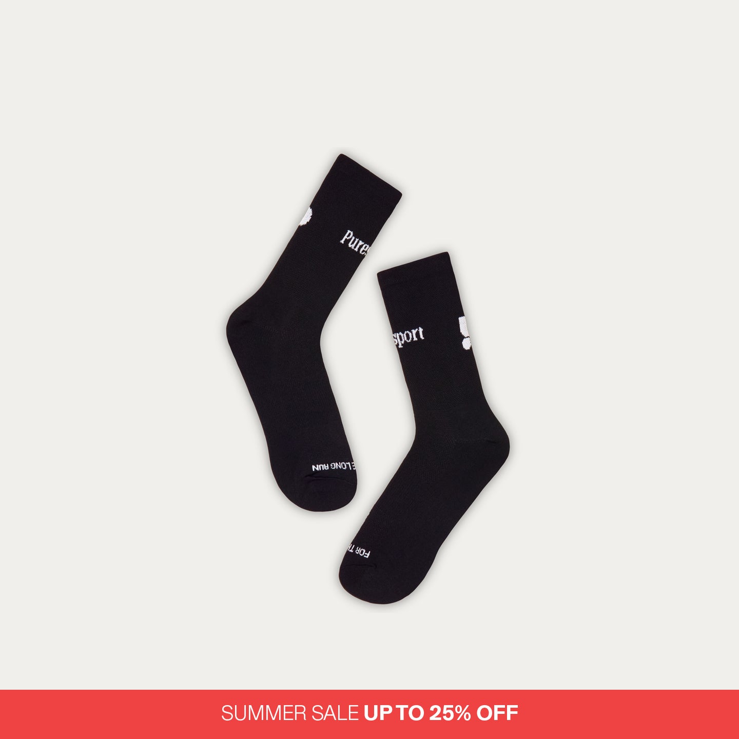 Performance Running Socks - Black