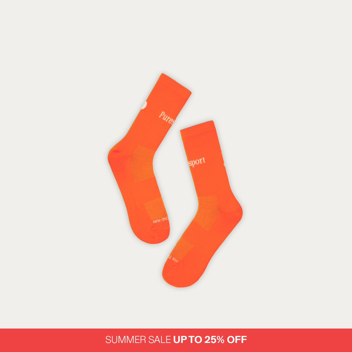 Performance Running Socks - Orange
