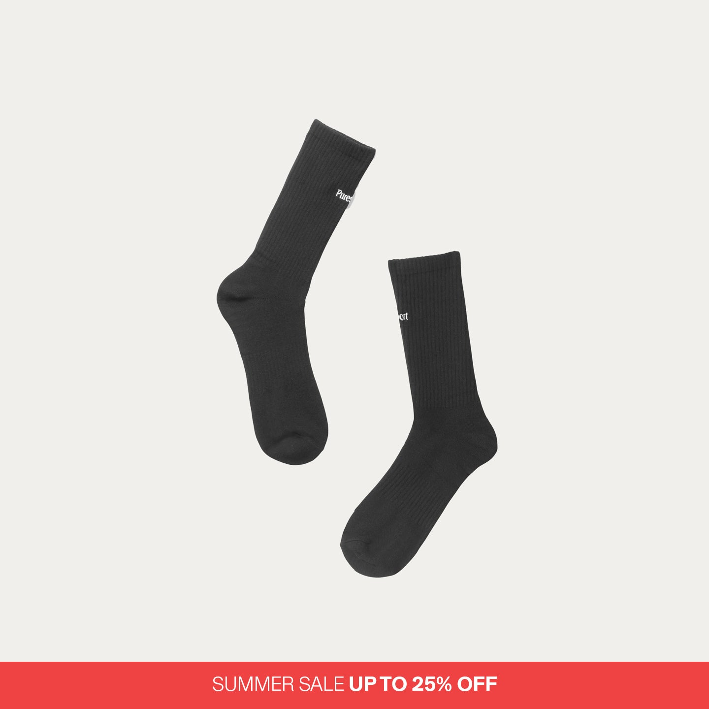 Performance Running Socks - Black 3M