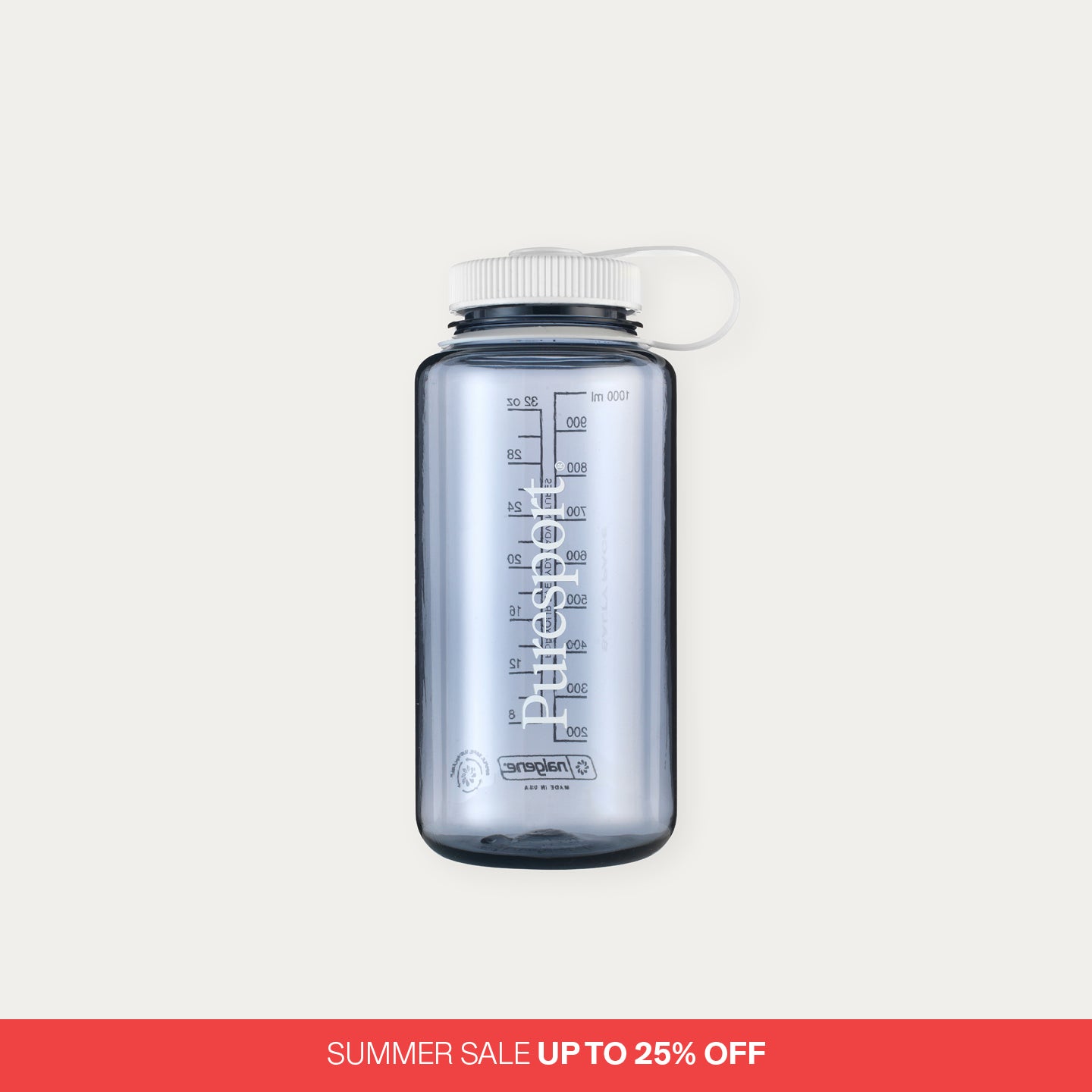 Nalgene Water Bottle - Smoke Grey