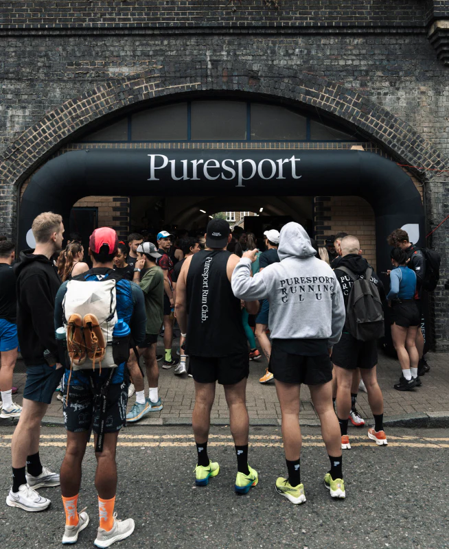 Puresport Run Club at the Hackney Clubhouse